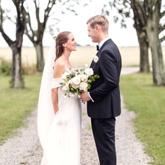 Bröllopsfotografering på Holmanäs gård